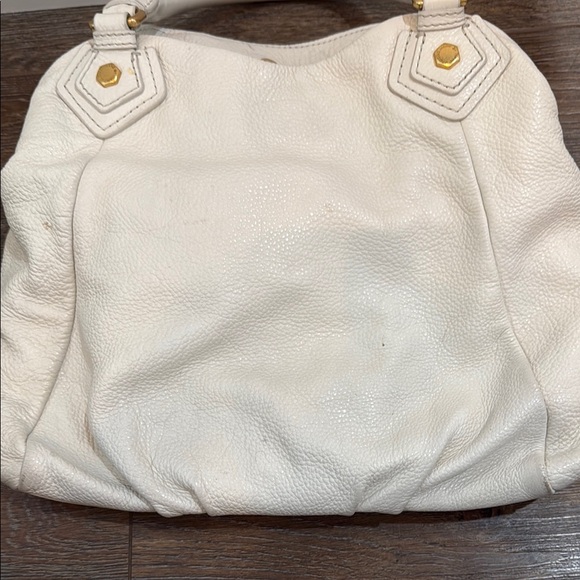 Marc by Marc Jacobs Cream Leather Shoulder Bag - Picture 4 of 6